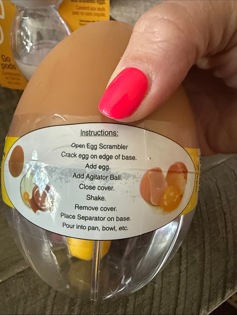 Egg Scrambler and Go Pods Set - Egg Bundle